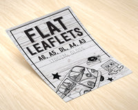 Flat Leaflets (A6 - A4)